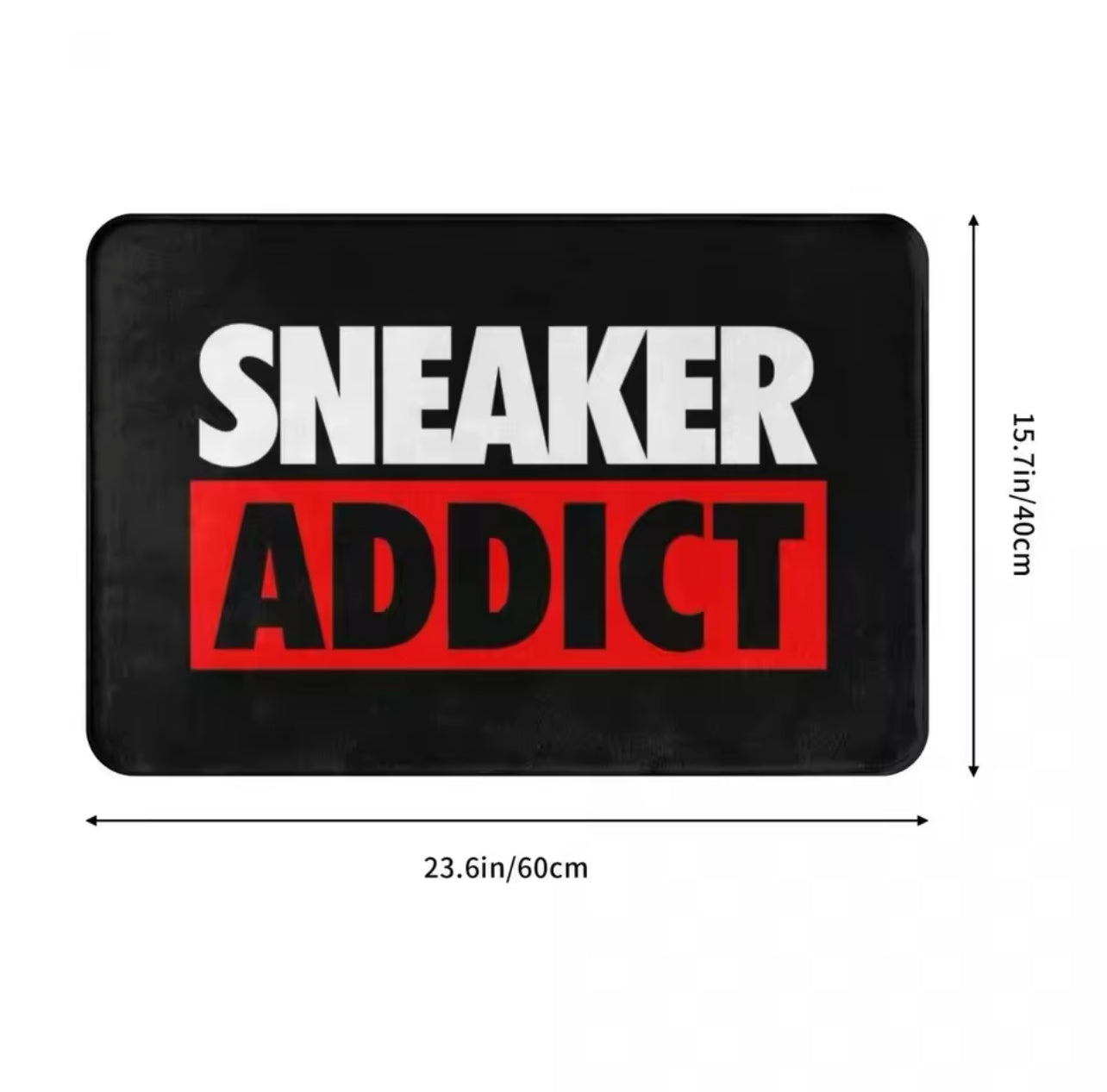 Sneaker Addict Entrance Doormats Bathroom Toilet Non-slip