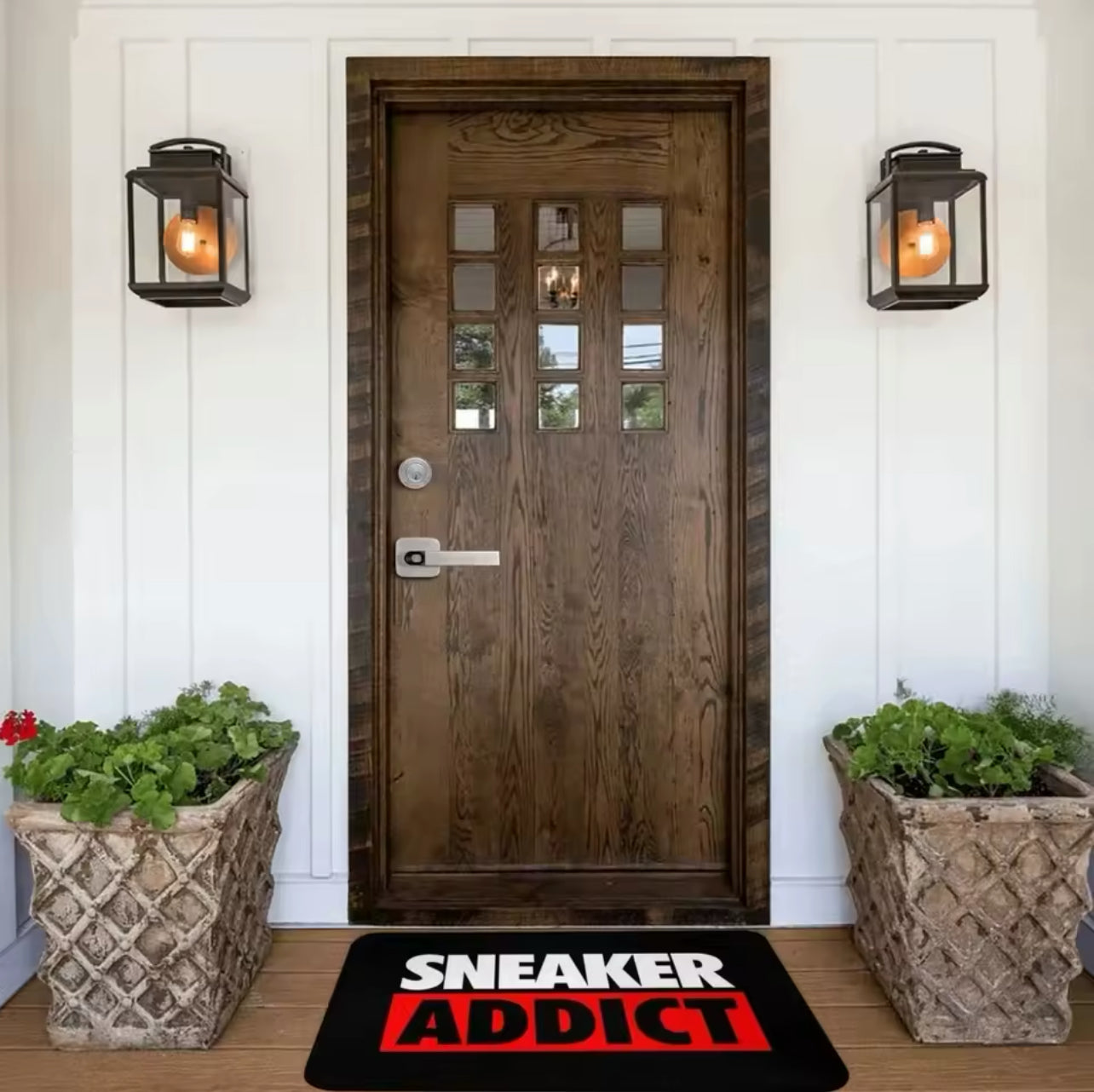 Sneaker Addict Entrance Doormats Bathroom Toilet Non-slip