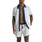 Men's Fashion Sports And Leisure Two-piece Suit