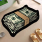 Creative  Money Shaped Carpet Personality Imitation Money Rug Dollar Rug for Bedroom Irregular  Art Floor Mat Door