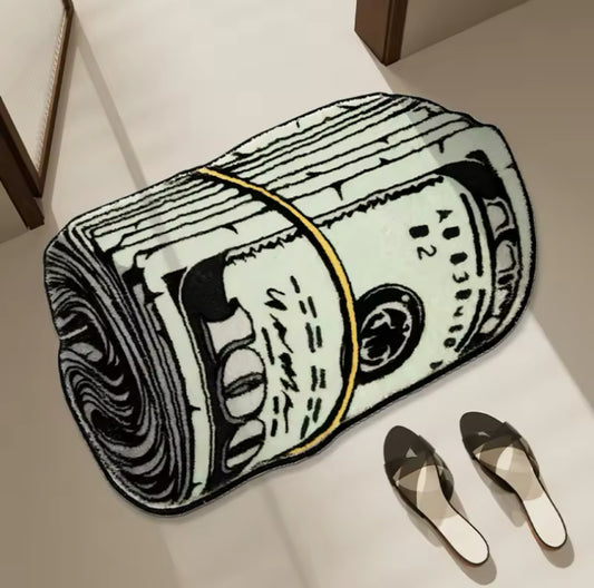 Stack Of Money Shag Rug