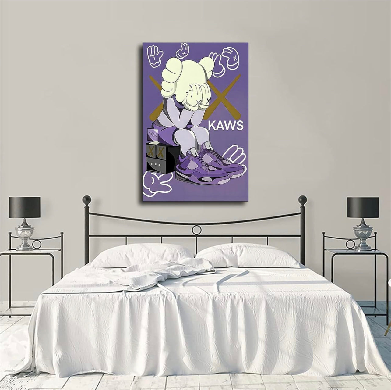 Canvas Wall Art Kaws 