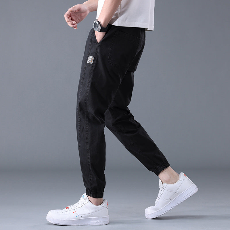 Men's Casual Loose Drawstring Pants Sports Trendy And Versatile